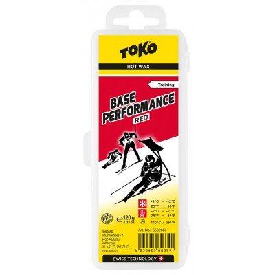 Воск Toko Base Performance Red 120 г - фото 23951