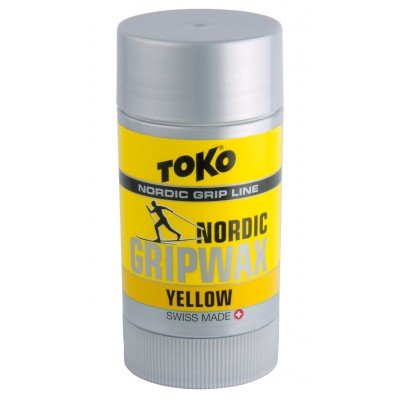 Віск для бігових лиж Toko Nordic GripWax, жовтий 27 г - фото 18256