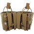 Підсумок для магазинів Tasmanian Tiger 2 SGL Mag Pouch BEL HK417 MKII MC, Multicam