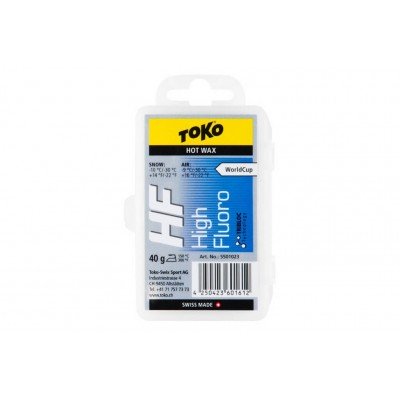 Віск Toko NF Hot Wax blue 40г - фото 15326