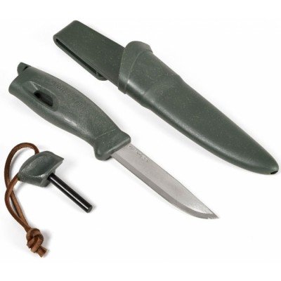 Ніж-кресало Light My Fire FireKnife BIO 2in1 sage green - фото 25606 Ніж-кресало Light My Fire FireKnife BIO 2in1 sage green - фото 25606