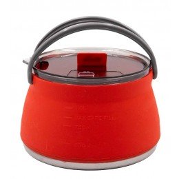 Чайник Tramp силиконовый с металлическим дном 1л TRC-125 terracota