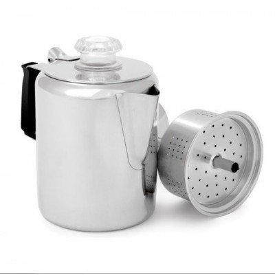 Кавоварка GSI Glacier Stainless 3 cup perc - фото 23029