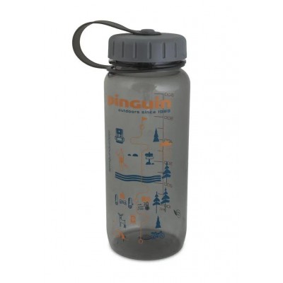 Фляга Pinguin Tritan Slim Bottle BPA-free 0.65 L grey - фото 28042