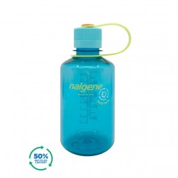 Бутылка для воды Nalgene Narrow Mouth Sustain Water Bottle 0.5L cerulean sustain