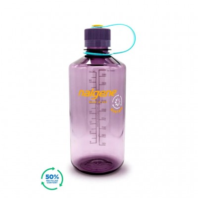 Бутылка для воды Nalgene Narrow Mouth Sustain Water Bottle 1L aubergine - фото 28056