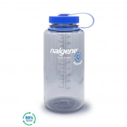 Бутылка для воды Nalgene Wide Mouth Sustain Water Bottle 1L gray sustain