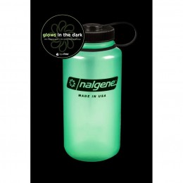 Пляшка для води Nalgene Wide Mouth Tritan Water Bottle Glow 1L
