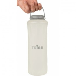 Бутылка мягкая Tribe Soft Bottle 1,5л TPU T-FE-0024 crystal/white
