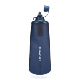 Бутылка-фильтр для воды LifeStraw Peak Squeeze 1 л mountain blue