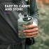 Мягкая фляга HydraPak Stow 350ml Mountains Mammoth Grey