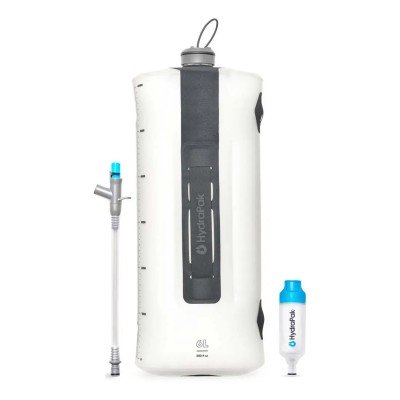 М'яка пляшка з фільтром HydraPak Seeker+ 6L Gravity Filter Kit - фото 28156