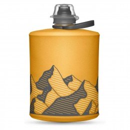 Мягкая фляга HydraPak Stow 500 мл Mountains golden yellow Мягкая фляга HydraPak Stow 500 мл Mountains golden yellow