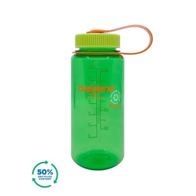 Бутылка для воды Nalgene Wide Mouth Sustain Water Bottle 0.47L melon ball sustain - фото 31026