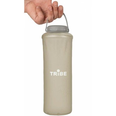 Бутылка мягкая Tribe Soft Bottle 1,5л TPU T-FE-0024 grey - фото 30975 Бутылка мягкая Tribe Soft Bottle 1,5л TPU T-FE-0024 grey - фото 30975