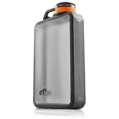 Фляга GSI Outdoors Boulder 10 Flask graphite - фото 28315