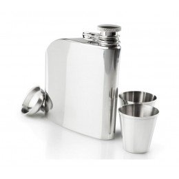Фляга і чарки GSI Glacier Stainless Trad Flask set Фляга і чарки GSI Glacier Stainless Trad Flask set