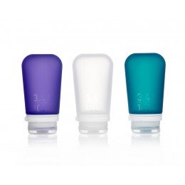 Набор силиконовых бутылочек Humangear GoToob + 3 Pack Large Набор силиконовых бутылочек Humangear GoToob + 3 Pack Large
