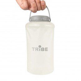 Пляшка м'яка Tribe Soft Bottle 1л TPU T-FE-0023 crystal/white Пляшка м'яка Tribe Soft Bottle 1л TPU T-FE-0023 crystal/white