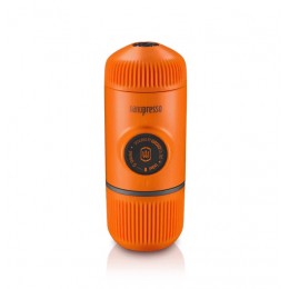 Портативна еспресо-кавоварка Wacaco Nanopresso помаранчева