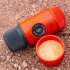 Портативна еспресо-кавоварка Wacaco Nanopresso червона з чохлом Портативна еспресо-кавоварка Wacaco Nanopresso червона з чохлом