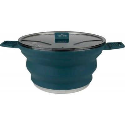 Кастрюля Tribe Collapsible Pot 2,5L Ocean - фото 32354