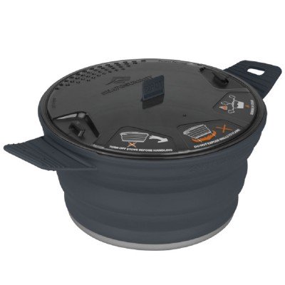 Каструля Sea To Summit X-Pot 2.8L charcoal - фото 28215
