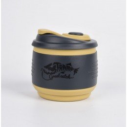 Кружка складная силиконовая Tramp 350 мл TRC-082 песочный