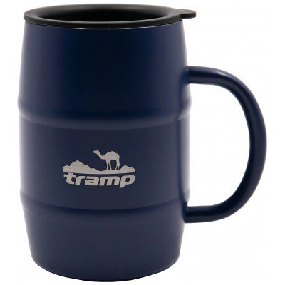 Термокружка подарочная с крышкой Tramp 0,5 л TRC-100 blue - фото 27861