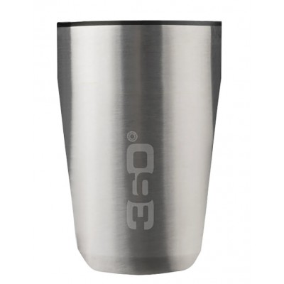Кружка з кришкою 360 Degrees Vacuum Insulated Stainless Travel Mug L silver - фото 27793