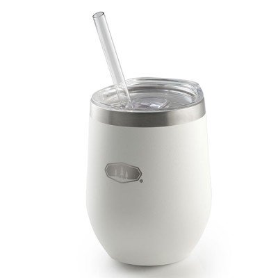 Термогорнятко з трубочкою GSI Glacier Stainless Vacuum 12 fl.oz.Tumbler білий - фото 25688