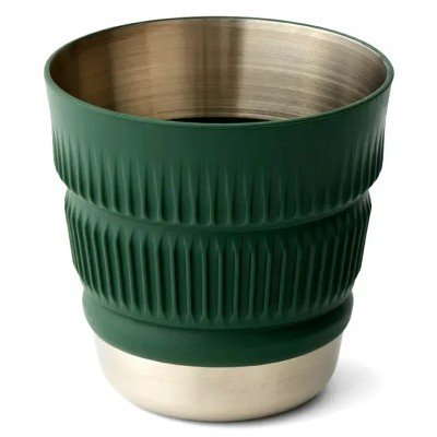 Чашка складная Sea to Summit Detour Stainless Steel Collapsible Mug Laurel Wreath Green - фото 30462 Чашка складная Sea to Summit Detour Stainless Steel Collapsible Mug Laurel Wreath Green - фото 30462