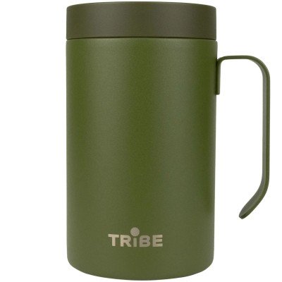 Чашка-термос Tribe Adventure Mug 450 мл T-FA-0032 olive - фото 31135