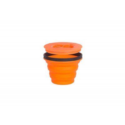 Кружка с крышкой Sea To Summit X-Seal&Go Smаll orange - фото 27865