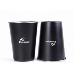 Набір стаканів Fire Maple Antarcti cup 2 шт Black