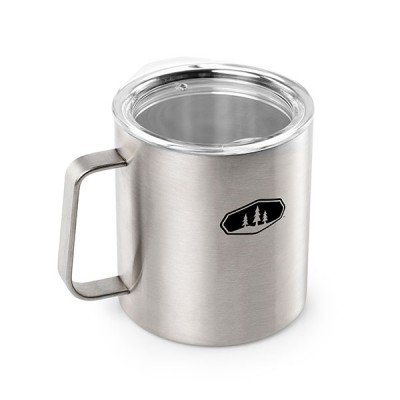 Термогорнятко GSI Outdoors Glacier Stainless 15Fl.Oz. Camp Cup metallic - фото 27784