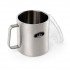 Термогорнятко GSI Outdoors Glacier Stainless 15Fl.Oz. Camp Cup metallic