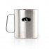 Термогорнятко GSI Outdoors Glacier Stainless 15Fl.Oz. Camp Cup metallic
