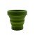 Стакан складной силиконовый Tramp с крышкой 180ml UTRC-083 olive