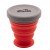 Склянка складна силіконова Tramp з кришкою 200 ml UTRC-126 terracota