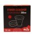 Склянка складна силіконова Tramp з кришкою 200 ml UTRC-126 terracota