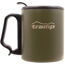 Термокружка с поилкой и защёлкой Tramp ТRC-020 350мл Olive