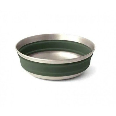 Миска складная Sea to Summit Detour Stainless Steel Collapsible Bowl M Laurel Wreath Green - фото 30436 Миска складная Sea to Summit Detour Stainless Steel Collapsible Bowl M Laurel Wreath Green - фото 30436