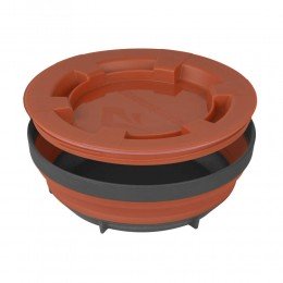Миска з кришкою Sea To Summit X-Seal&Go X-Large rust
