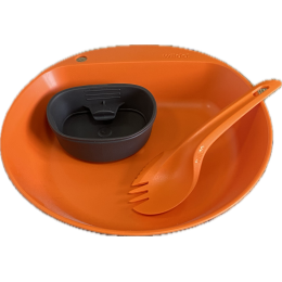 Набір посуду Wildo Pathfinder Kit orange/dark grey