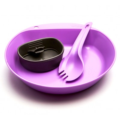 Набор посуды Wildo Pathfinder Kit lilac/dark grey - фото 21864