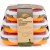 Набір з 3-х силіконових контейнерів Tramp TRC-089 orange Набір з 3-х силіконових контейнерів Tramp TRC-089 orange