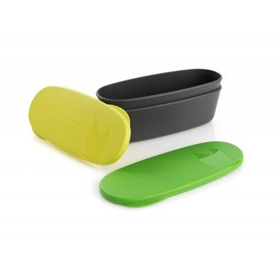 Набор посуды Light My Fire Snap Box Oval 2-pack lime/green - фото 11702