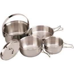 Набір посуду AceCamp SS Cooking Set Набір посуду AceCamp SS Cooking Set