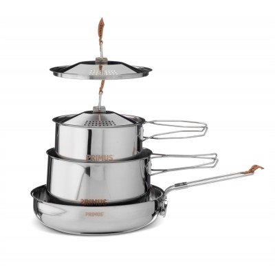 Набір посуду Primus CampFire Cookset S/S Small - фото 21268